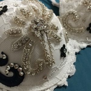 Custom made Rave/Burlesque bra